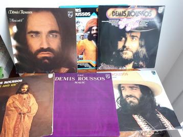6 disque vinyle 33T demis roussos, Enlèvement ou Envoi, 1960 à 1980, Utilisé, 12 pouces