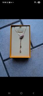 Nieuwe ketting swarovski, Ophalen of Verzenden, Nieuw, Roze, Goud