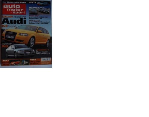 Auto Motor und Sport 12-2003 Ford GT/Citroën C3 Pluriel, Boeken, Auto's | Folders en Tijdschriften, Zo goed als nieuw, Algemeen