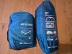 quechua tent 4 personen +quechua oplaasmatras, Ophalen, Zo goed als nieuw, Tot en met 4