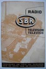 Catalogue radio Télévision SBR, Antiquités & Art, Antiquités | TV & Hi-Fi, Enlèvement ou Envoi