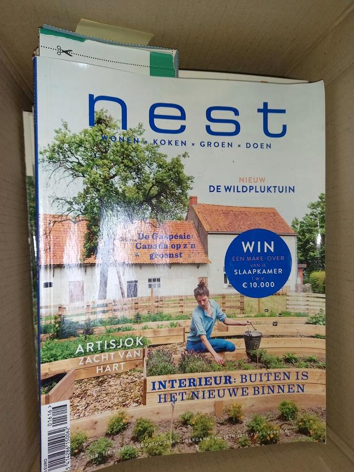 Tijdschrift Nest, Boeken, Wonen en Tuinieren, Zo goed als nieuw, Ophalen of Verzenden