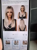 Nieuwe pruik, Handtassen en Accessoires, Uiterlijk | Haarverzorging, Ophalen of Verzenden, Zo goed als nieuw