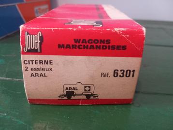 Camion-citerne JOUEF ARAL - H0, Jouef, Enlèvement ou Envoi, Wagon, Courant continu