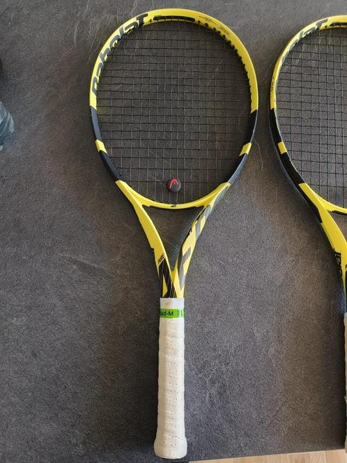 Babolat Pure Aero Lite (2 tennisrackets), Sport en Fitness, Tennis, Gebruikt, Racket, Babolat, L2, Ophalen of Verzenden