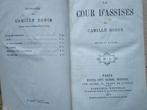 1875 La Cour D' Assises Camille BODIN Paris éd. Michel Lévy, Ophalen of Verzenden