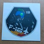 F-16 Solo Display Team Crest Viper  Sticker, Ophalen of Verzenden, Luchtmacht, Embleem of Badge