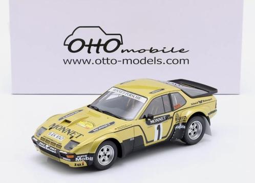 Porsche 924 Carrera ADAC Rally OT442 1/18 OTTO Nieuw 1/18, Hobby en Vrije tijd, Modelauto's | 1:18, Nieuw, Auto, OttOMobile, Ophalen of Verzenden