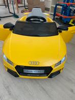 Voiture électrique jaune, Kinderen en Baby's, Speelgoed | Buiten | Accuvoertuigen, Ophalen, Gebruikt