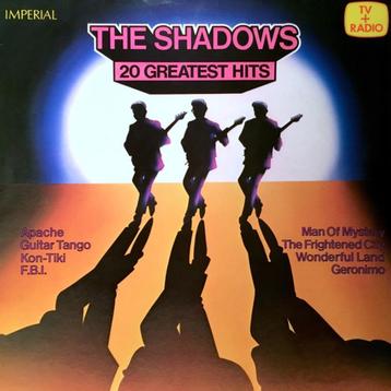 LP- The Shadows - 20 Greatest Hits beschikbaar voor biedingen