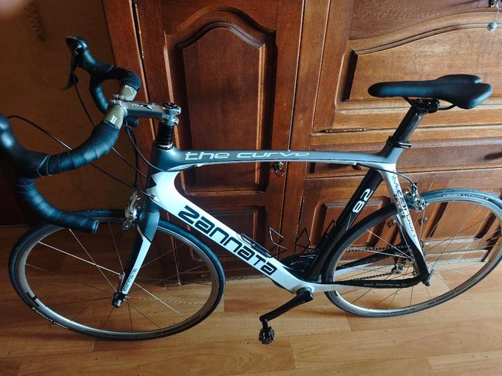 Koersfiets zannata z82 the curve full Carbon, Fietsen en Brommers, Fietsen | Racefietsen, Zo goed als nieuw, Heren, Carbon, 57 tot 61 cm