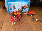 9130  PLAYMOBIL Reddingsquad met draagberrie, Ophalen, Zo goed als nieuw, Complete set