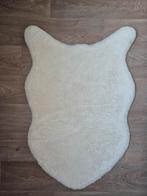 Wit imitatie-schapenvacht kleed, Huis en Inrichting, Stoffering | Tapijten en Vloerkleden, 50 tot 100 cm, Wit, Overige vormen