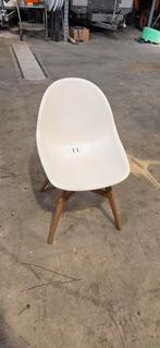 Witte stoel Ikea, 6 stuks, Zo goed als nieuw, Ophalen