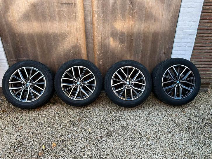 Set van 4 originele BMW M Performance velgen met banden, Auto-onderdelen, Banden en Velgen, Banden en Velgen, Winterbanden, 18 inch