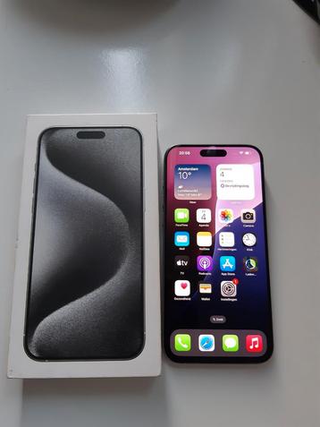 Apple iPhone 15 pro max met factuur 