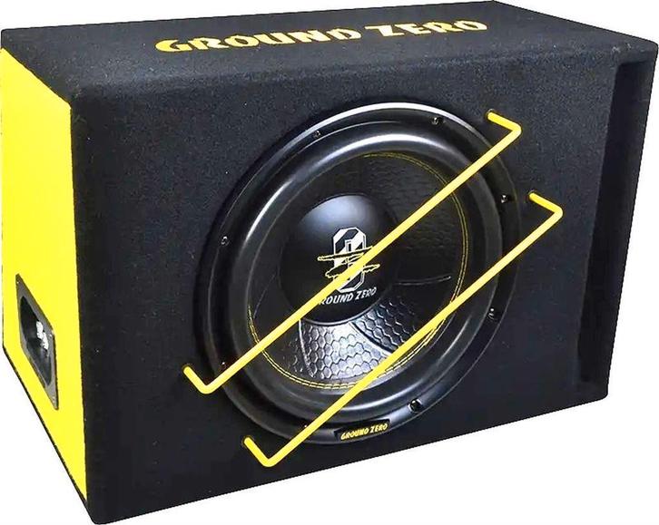 Ground Zero Actieve SPL-subwoofer 8Inch 330 Watt, Auto diversen, Autospeakers, Nieuw, Ophalen of Verzenden