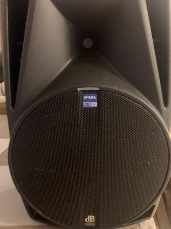 Db technologies opera 512 dx(verkoop als defect), Audio, Tv en Foto, Luidsprekerboxen, Ophalen