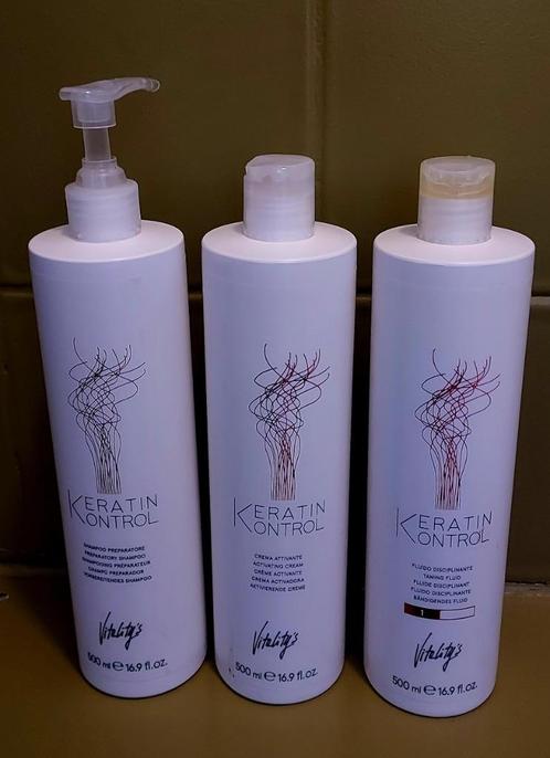 Vitality's keratin kontrol productenset, Hobby en Vrije tijd, Overige Hobby en Vrije tijd, Zo goed als nieuw, Ophalen of Verzenden