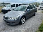 MAZDA 6 4X4 2,3L BENZINE CT OK IMAT AANVRAGEN., Auto's, Automaat, Zwart, 2261 cc, Leder