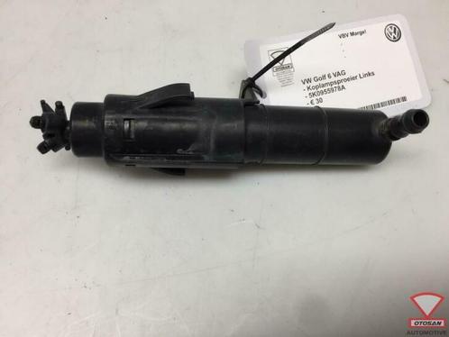 vw golf 6 koplampsproeier links 5k0955978a, Auto-onderdelen, Verlichting, Volkswagen, Gebruikt
