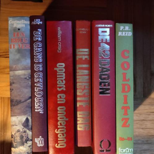 Diverse oorlogsboeken, Boeken, Oorlog en Militair, Gelezen, Algemeen, Tweede Wereldoorlog, Ophalen of Verzenden