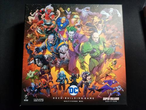 DC deck building game Multiverse Box (kickstarter), Hobby en Vrije tijd, Gezelschapsspellen | Bordspellen, Zo goed als nieuw, Ophalen of Verzenden