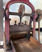 Ancienne machine à couper le tabac, Verzamelen, Overige Verzamelen, Ophalen, Zo goed als nieuw