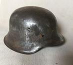 wo2 - Duitse helm M42 - ET66 - lotnr 1902, Collections, Armée de terre, Enlèvement ou Envoi, Casque ou Béret
