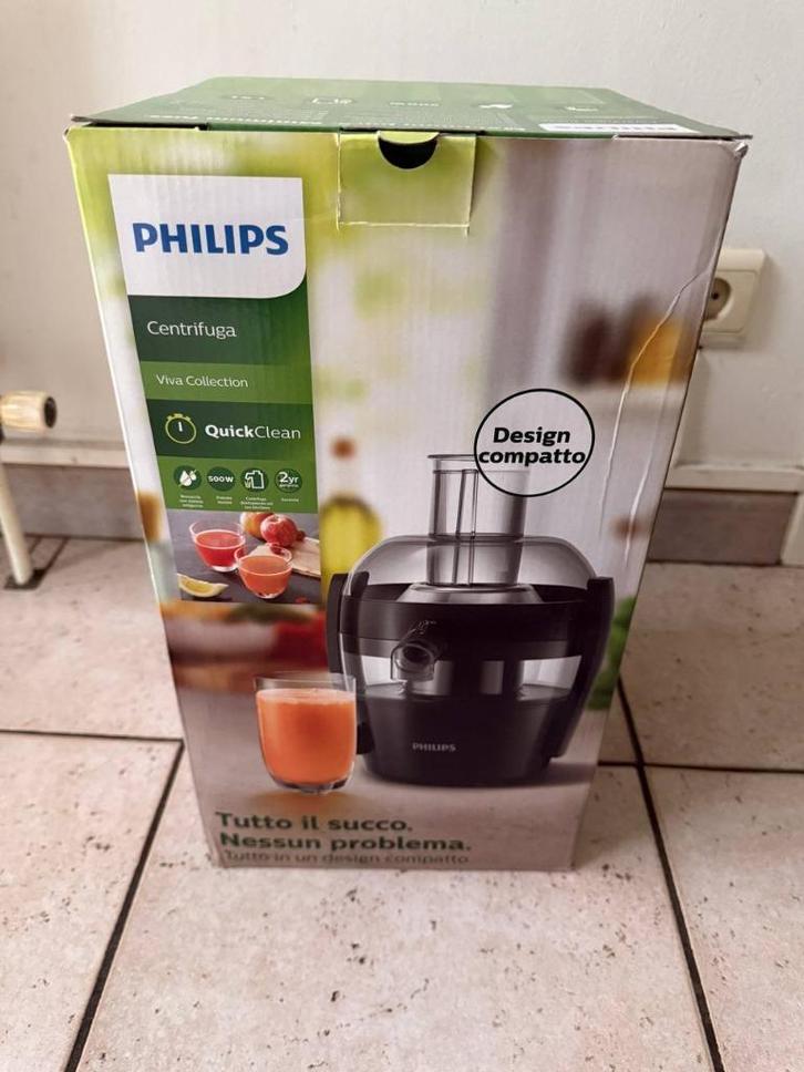 Philips Viva Collection Juice Extractor, Elektronische apparatuur, Juicers, Zo goed als nieuw, Sapcentrifuge, Elektrisch, Ophalen of Verzenden