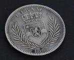 1 francs Congo Leopold II 1887 zilver, Ophalen of Verzenden, Overige landen, Losse munt, Zilver