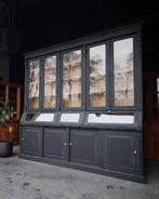 Prachtige antieke winkelvitrine | Zwarte Grutterskast #2642, Enlèvement ou Envoi