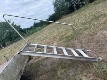 Inox ladder voor zwembad beschikbaar voor biedingen