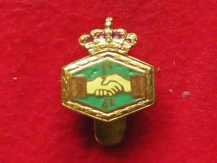 Badge fraternisation 1er & 4ème bataillons Fusiliers belges, Collections, Objets militaires | Seconde Guerre mondiale, Armée de terre