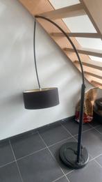 Staanlamp boog zwart., Ophalen, Gebruikt