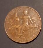 10 cent Frankrijk 1911, Ophalen of Verzenden, Frankrijk, Losse munt