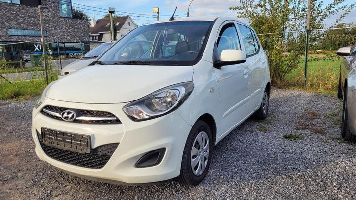 hyundai i10 AL BLANCO GEKEURD V.V. AIRCO PDC OHBOEK 2013, Auto's, Hyundai, Bedrijf, Te koop, i10, ABS, Airbags, Airconditioning