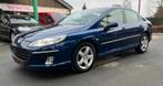 TE KOOP:  Mooie luxe Peugeot 407. 2.0 Hdi, Beige, 4 cilinders, Blauw, Leder