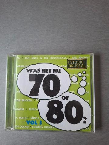 2cd. Was het nu 70 of 80? Vol. 3. (Studio Brussel). beschikbaar voor biedingen