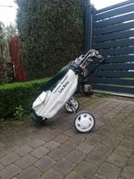 Sac de Golf + nombreux clubs, Sport en Fitness, Golf, Ophalen, Gebruikt, Tas