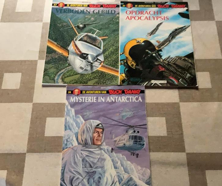 Buck Danny - lot van 3 strips, Boeken, Stripverhalen, Zo goed als nieuw, Ophalen of Verzenden