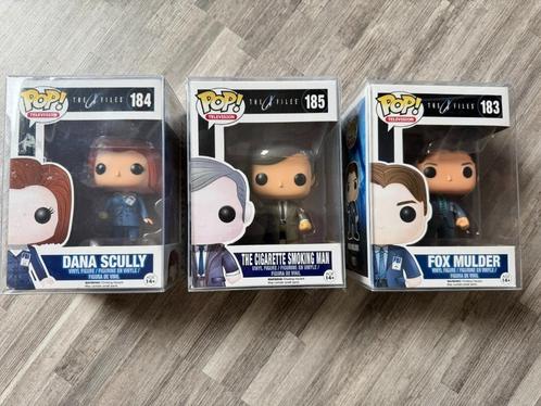 X-Files Funko POP! set (Mulder, Scully en The Smoking Man), Verzamelen, Poppetjes en Figuurtjes, Zo goed als nieuw, Ophalen of Verzenden