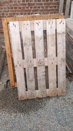 Houten paletten + brandhout gratis, Ophalen, Zo goed als nieuw
