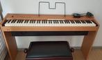Roland F-90 digitaal piano met stoel in zeer goede staat, Muziek en Instrumenten, Ophalen, Bruin, Digitaal, Zo goed als nieuw
