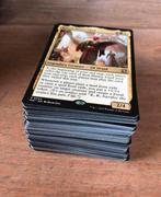 Magic the gathering deck red white green, Ophalen of Verzenden, Zo goed als nieuw, Meerdere kaarten, Foil