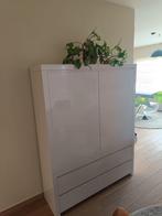 Buffetkast in hoogglans wit te koop, Enlèvement, Comme neuf, Avec tiroir(s)