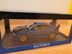 Nieuwe Subaru Impreza STI 22B Carbone Edition Autoart 1/18, Ophalen of Verzenden, Nieuw, Auto, Autoart