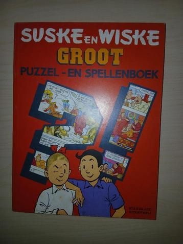 suske en wiske groot puzzel- en spellenboek (1990) beschikbaar voor biedingen