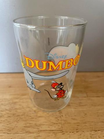 Glas Dumbo Disney, Verzamelen, Glas en Drinkglazen, Ophalen of Verzenden, Zo goed als nieuw