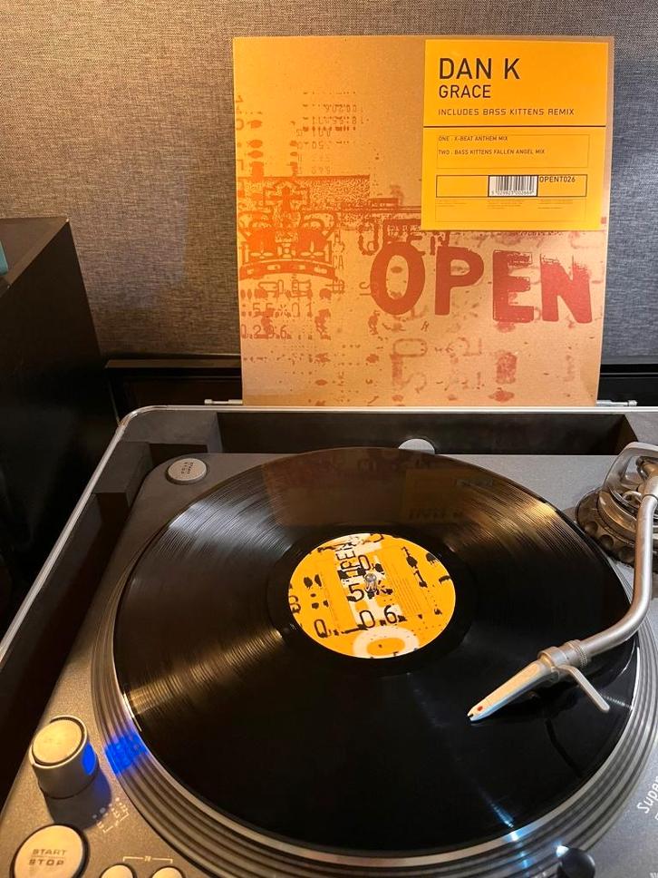 Vinyl | Dan K – Grace, CD & DVD, Vinyles | Dance & House, Enlèvement ou Envoi